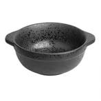 Kommen | FUSION | Keramiek | Houtskool | 64cl | 4 Stuks |, Zakelijke goederen, Horeca | Keukenapparatuur, Verzenden, Nieuw in verpakking