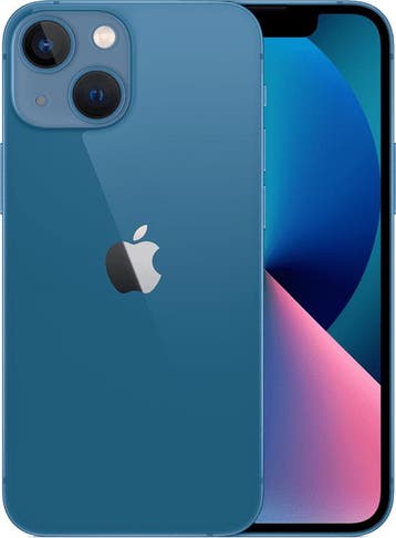 nieuwstaat Apple iPhone 13 mini (model 2021) blauw 128GB +, Ophalen of Verzenden, Zo goed als nieuw