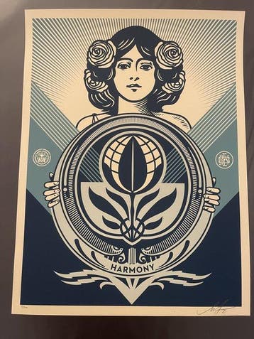 Shepard Fairey (OBEY) (1970) - Protect Biodiversity -