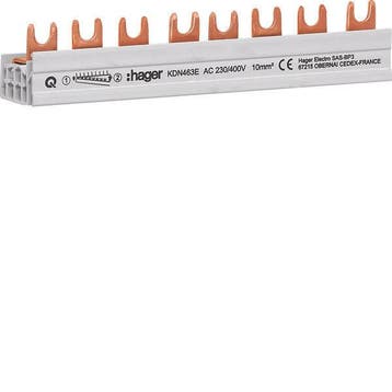 Hager Quickbusbar Kamrail - KDN463E, Verzenden, Nieuw