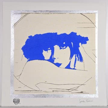 Giosetta Fioroni (1932) - Doppio liberty blue