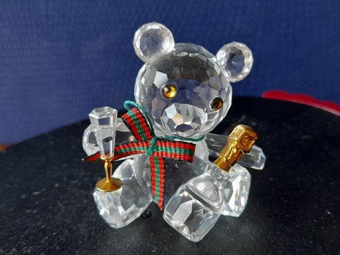Swarovski - Beeldje - Kris Bear - Celebration - 238168 -, Antiek en Kunst, Curiosa en Brocante