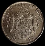 Belgique. Léopold II. 20 Francs 1878 (Sans prix de réserve), Postzegels en Munten
