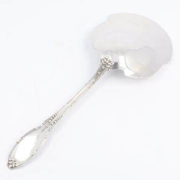 Delheid Frères - Fruit serveerlepel - Lepel - model 27 -, Antiek en Kunst