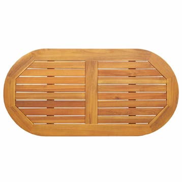 Tafelblad Acacia 100x50cm | 40% korting | Retour Deal, Modern en rustiek, 50 tot 100 cm, Verzenden, 50 tot 100 cm