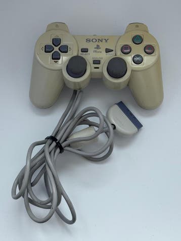 Sony PlayStation 1 PSone Dual Analog Controller – Grijs/Verk, Games en Spelcomputers, Verzenden, Gebruikt