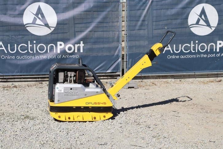 Veiling: Trilplaat Wacker Neuson DPU4545 Diesel 2015, Zakelijke goederen, Machines en Bouw | Overig, Ophalen