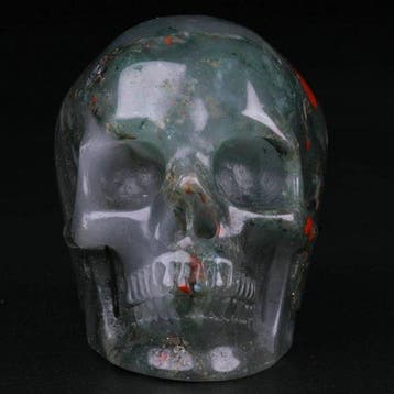96 g – Heliotrop-Skull (rood doorbloed) – De Steen van, Verzamelen