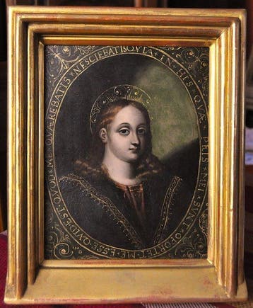 Ecole flamande (XVII) - Christ jeune, Antiek en Kunst
