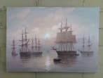 Karpenko Vitalii (1963) - Seascape with ships