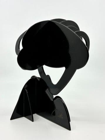 Claude Gilli (1938-2015) - Sculpture, Arbre noir, pin