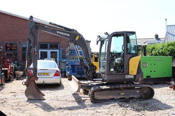 Veiling: Rupsgraafmachine Volvo ECR48C Diesel 27.1kW 2013, Zakelijke goederen, Machines en Bouw | Kranen en Graafmachines, Ophalen