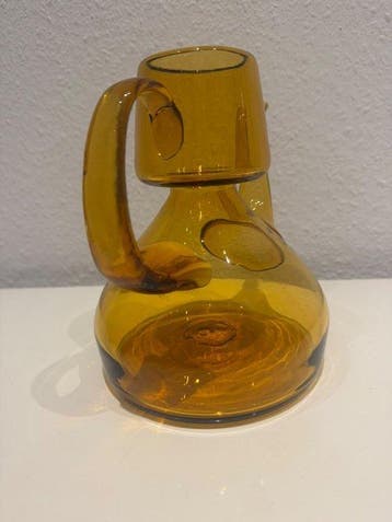 Gordiola - Karaf - Vintage Essig Oel bernsteinfarbenen, Antiek en Kunst