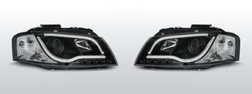 Koplampen Tube Light Real DRL | geschikt voor Audi A3 8P 200, Verzenden