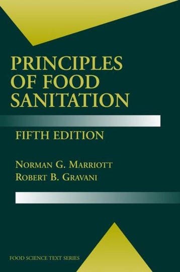 Principles of Food Sanitation - Marriott, Boeken, Verzenden, Nieuw