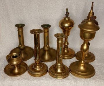Gardon Breveté SGDG - Petroleumlamp (8) - Messing