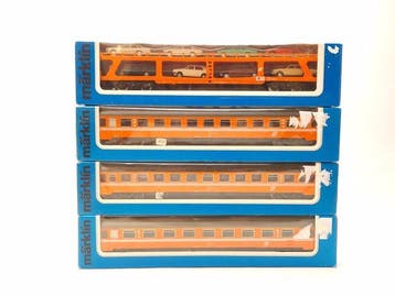 Märklin H0 - 4149/4167/4147 - Wagon de passagers pour trains