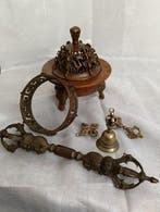 Sino-Tibetaans Boeddhistische Rituele Set - Bronzen