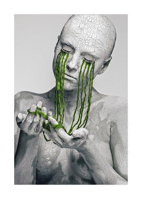 Elena Paraskeva - Drought/2015 (German Etching), Antiek en Kunst, Kunst | Designobjecten