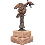 Standaard - Voor zakhorloge - Brons, Marmer - chimera /, Antiek en Kunst