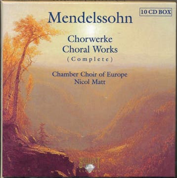 Mendelssohn, Chamber Choir Of Europe, Nicol Matt - Chorwerke, Verzenden