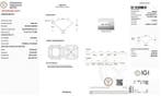 2 pcs Diamant (Natuurlijk) - 3.00 ct - Carré - D (kleurloos)