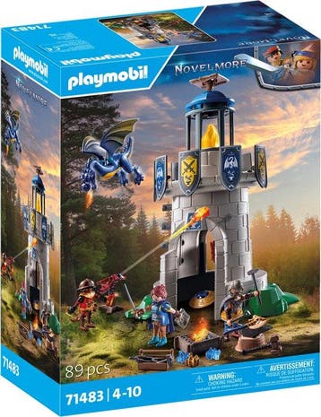 SHOWMODEL PLAYMOBIL Novelmore Riddertoren met smid en dra..., Kinderen en Baby's, Verzenden, Nieuw
