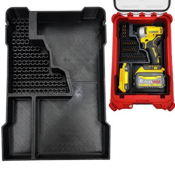 Inzetstuk voor DeWalt DCF809 in Milwaukee Packout compact, Ophalen of Verzenden, Nieuw