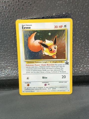 Pokémon - 1 Card - Eevee Promo - WOTC, Nieuw