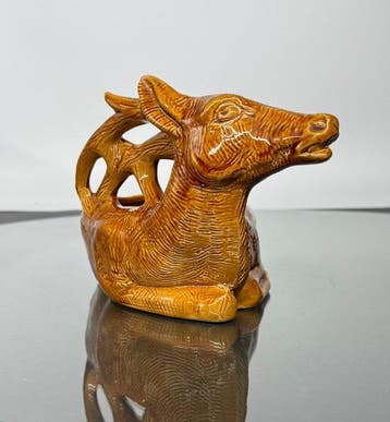 Tafelmiddenstuk - M77 - Aardewerk - Hert Jardinière
