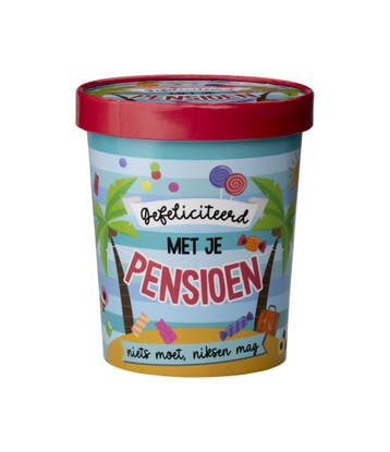 Pensioen Snoepbakje 12cm, Hobby en Vrije tijd, Verzenden, Nieuw