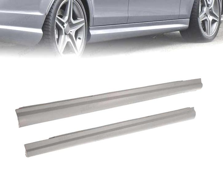 BAS DE CAISSE MERCEDES CLASSE C W204 07-14 LOOK AMG, Auto-onderdelen, Carrosserie, Verzenden