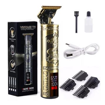 Retro T9 Tondeuse met LCD Scherm - Draadloze Trimmer, Verzenden, Nieuw