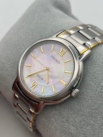 Seiko - Solar - Sans prix de réserve - V181-0AD0 - Homme -
