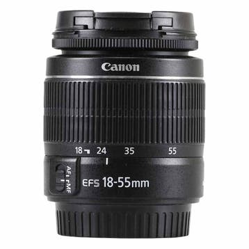 Canon EF-S 18-55mm f/3.5-5.6 III met garantie, Ophalen of Verzenden, Gebruikt