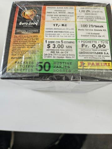 2004 Panini Euro 2004 Emballage d’origine - 2 Blister pack -, Nieuw