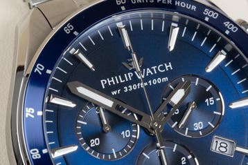 Philip Watch - Blaze Sport - Chronograph & Date - Sea blue -, Nieuw