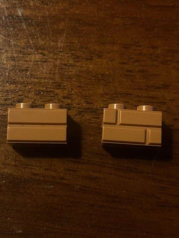 Lego Onderdelen - 150 Pieces Medium Nougat Brick, Modified 1