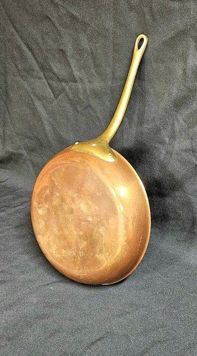 Pan - Koper, Messing, Antiquités & Art, Antiquités | Ustensiles de cuisine