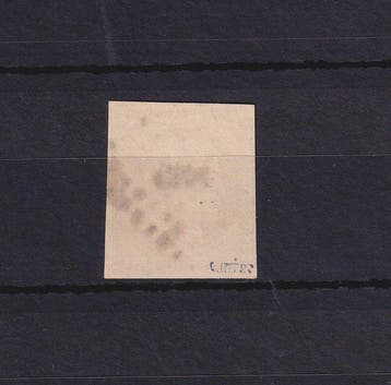 France 1849 - Signé Miro, cote 1000€, Cérès 1Fr - Yvert n°6