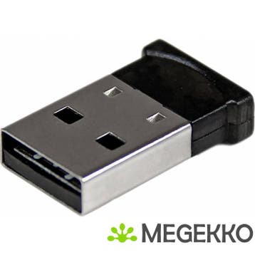 StarTech.com Mini USB Bluetooth 4.0-adapter 50m klasse 1 EDR, Computers en Software, Verzenden, Nieuw
