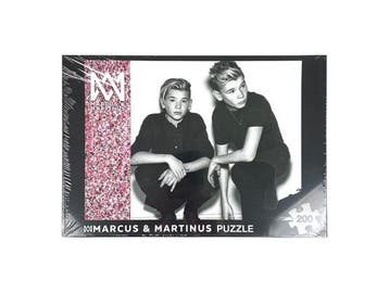 Veiling - 12x Marcus & Martinus – Puzzle – 49x36cm – 8, Collections, Jouets