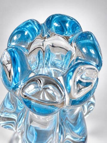 Vicke Lindstrand - Vase - Big Stella Polaris - Cristal -