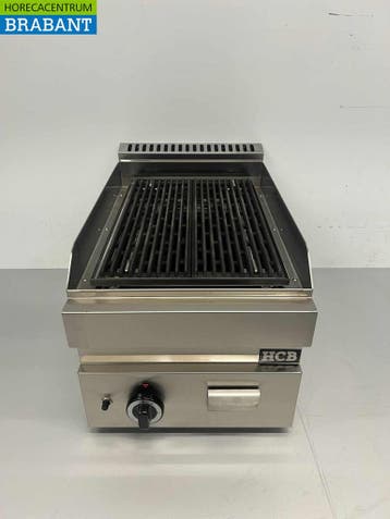 Grill en pierre HCB RVS Lavagrill, série 650, 40 cm, au gaz,, Verzenden