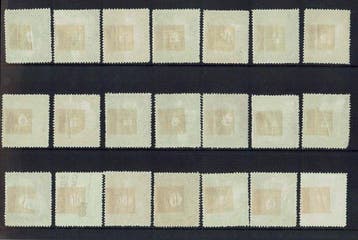 België - Spoorwegzegels, complete reeks - OBP
