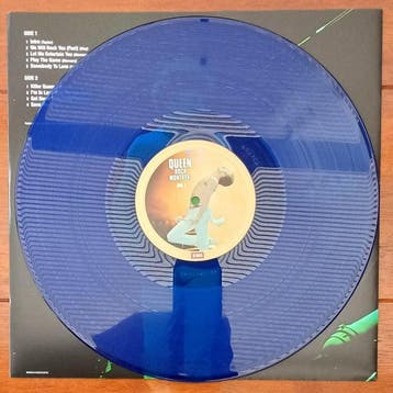 Queen - Rock Montreal - Blue vinyl records - 3 x albums LP