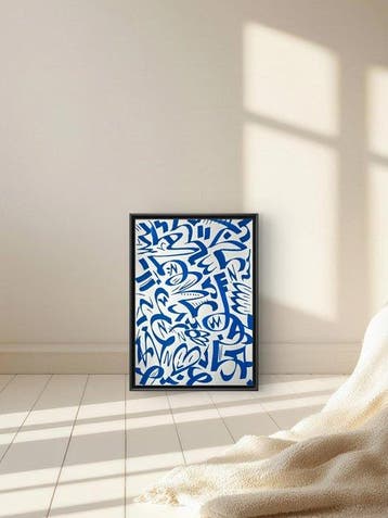 Wawapod (1991) - Calligraphie Bleu 1