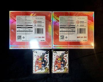 KAYOU - 2 Booster bundle - Naruto English Promo Card +, Nieuw