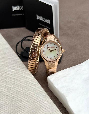 Just Cavalli - Colored steel watch MOP dial - Sans prix de