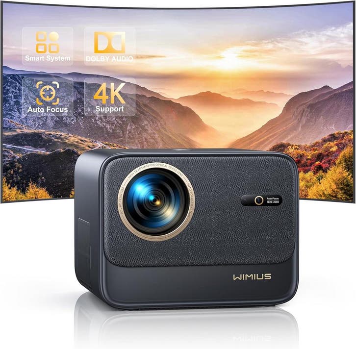 Beamer 4K 6D Keystone | Tweede Kansje | Snel & Slim!, Audio, Tv en Foto, Beamers, Full HD (1080), Nieuw, Verzenden